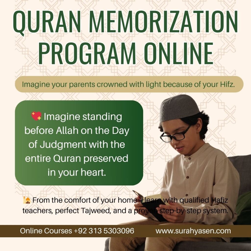 Quran memorization program Online