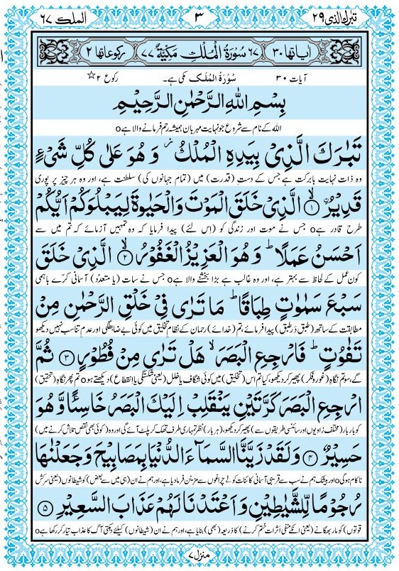 Surah Mulk