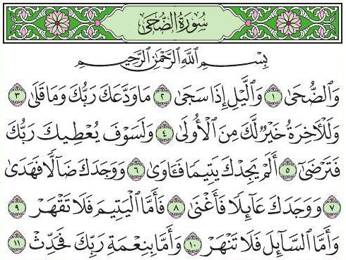 Surah Ad-Duha
